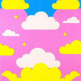 Ultra Soft Area Rug, Non Slip, Stain Resistant, Washable Area Rugs for Living Room, Bedroom, Sunny Playful Artistic Elements(Pink)