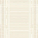Ultra Soft Area Rug, Non Slip, Stain Resistant, Washable Area Rugs for Living Room, Bedroom, Sleek Ivory Tiled Design Approach(Beige)