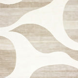 Ultra Soft Area Rug, Non Slip, Stain Resistant, Washable Area Rugs for Living Room, Bedroom, Modern Geo Wave Area Neutral Abstract Design(Beige)
