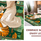 Bright Quirky Tiger Graphic(Green)