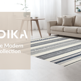 Ultra Soft Area Rug, Non Slip, Stain Resistant, Washable Area Rugs for Living Room, Bedroom, Stylish Vintage Medallion Theme(White)