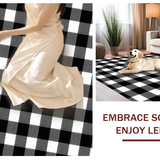 Traditional Layered Check Design Theme(Black)