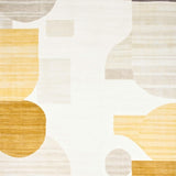 Mid Century Modern Beige and Ivory Ombre(Beige)