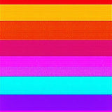 Festive Striped Contemporary Motif(Red)