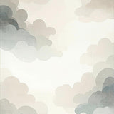 Ivory Cloud Area Dreamy with Artistic Shape for Home(Beige)