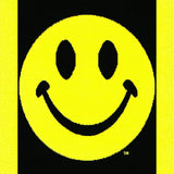 Ultra Soft Area Rug, Non Slip, Stain Resistant, Washable Area Rugs for Living Room, Bedroom, Retro Smiley Face Geometric Style(Yellow)