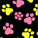 Ultra Soft Area Rug, Non Slip, Stain Resistant, Washable Area Rugs for Living Room, Bedroom, Fun Loving Doggie Bone Theme(Pink)