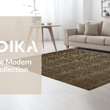 Ultra Soft Area Rug, Non Slip, Stain Resistant, Washable Area Rugs for Living Room, Bedroom, Fierce Animal Print Aesthetic(Brown)