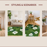 Lively Nature Inspired Round Design(Green)