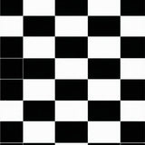Elegant Monochrome Check(Black)