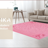 Ultra Soft Area Rug, Non Slip, Stain Resistant, Washable Area Rugs for Living Room, Bedroom, Preppy Pink Non-Slip Bathroom Decor(Pink)