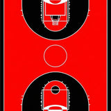 Vibrant Sporty Abstract Aesthetic(Red)
