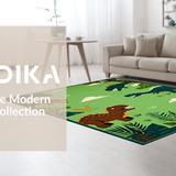 Colorful Dino Adventure Scene(Green)