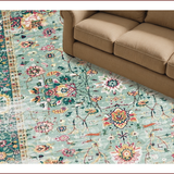 Elegant Sage Floral Motif(Green)