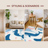 Cute Cartoon Whale Concept(Blue)