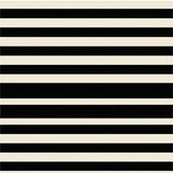Ultra Soft Area Rug, Non Slip, Stain Resistant, Washable Area Rugs for Living Room, Bedroom, Modern Striped Entryway Black And Beige Porch Decor(Black)