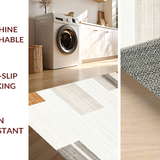 Charming Neutral Artistic Motif(Beige)