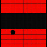 Ultra Soft Area Rug, Non Slip, Stain Resistant, Washable Area Rugs for Living Room, Bedroom, Geometric Red and Black Contrast(Red)