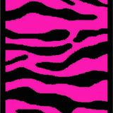 Ultra Soft Area Rug, Non Slip, Stain Resistant, Washable Area Rugs for Living Room, Bedroom, Whimsical Funky Print Arrangement(Pink)