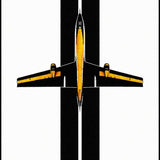 Vibrant Multi Color Flight Theme(Black)