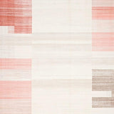 Beige Accent Area Pink Echoes Contemporary Style(Beige)