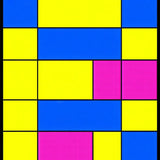 Ultra Soft Area Rug, Non Slip, Stain Resistant, Washable Area Rugs for Living Room, Bedroom, Vibrant Geometric Learning Pattern(Yellow)