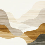 Ultra Soft Area Rug, Non Slip, Stain Resistant, Washable Area Rugs for Living Room, Bedroom, Serene Oasis Beige Area With Abstract Earth Tone Modern Aesthetic(Beige)
