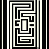 Elegant Geometric Patterned Accent(White)