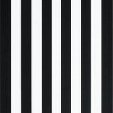Ultra Soft Area Rug, Non Slip, Stain Resistant, Washable Area Rugs for Living Room, Bedroom, Stylish Black/White Carpet Classic Stripe Pattern Rug(Black)