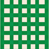 Luxurious Earthy Checkered Motif(Green)
