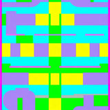 Lively Pink and White Checker(Green)