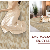 Modern Textured Layered Appeal(Beige)