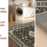 Classic Gold Accented Geometric(Black)