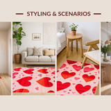 Lively Heartfelt Rustic Appeal(Red)