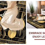 Elegant Golden Tiger Imagery(Black)