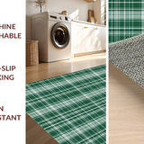 Contemporary Earth Tone Checkered(Green)