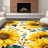 Trendy Yellow Floral Harmony(Yellow)