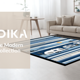 Modern Playful Traveler Motif(Blue)
