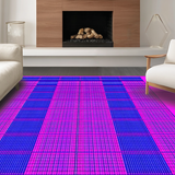 Funky Retro Circular Color Burst(Pink)