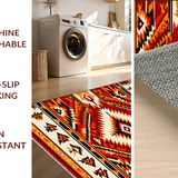 Vibrant Colorful Patterned Motif(Red)