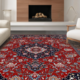 Modern Abstract Floral Elements(Red)