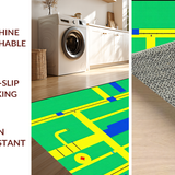 Dynamic Race Circuit Aesthetic(Green)