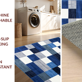 Bold Colorful Geometric Statement(Blue)