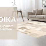 Dynamic Geometric Stripe Aesthetic(Beige)