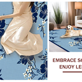 Vibrant Tropical Motif Runner(Blue)