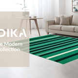 Fresh Patterned Mat(Green)