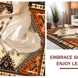 Western Earth Tones Circle Motif(Beige)