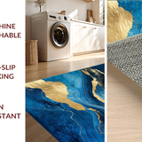 Chic Fluid Patterned Surface(Blue)