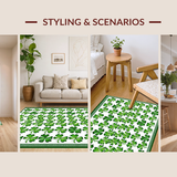 Cozy Spring Inspired Decorative Floor(Green)