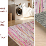 Chic Earthy Textured Weave Style(Pink)